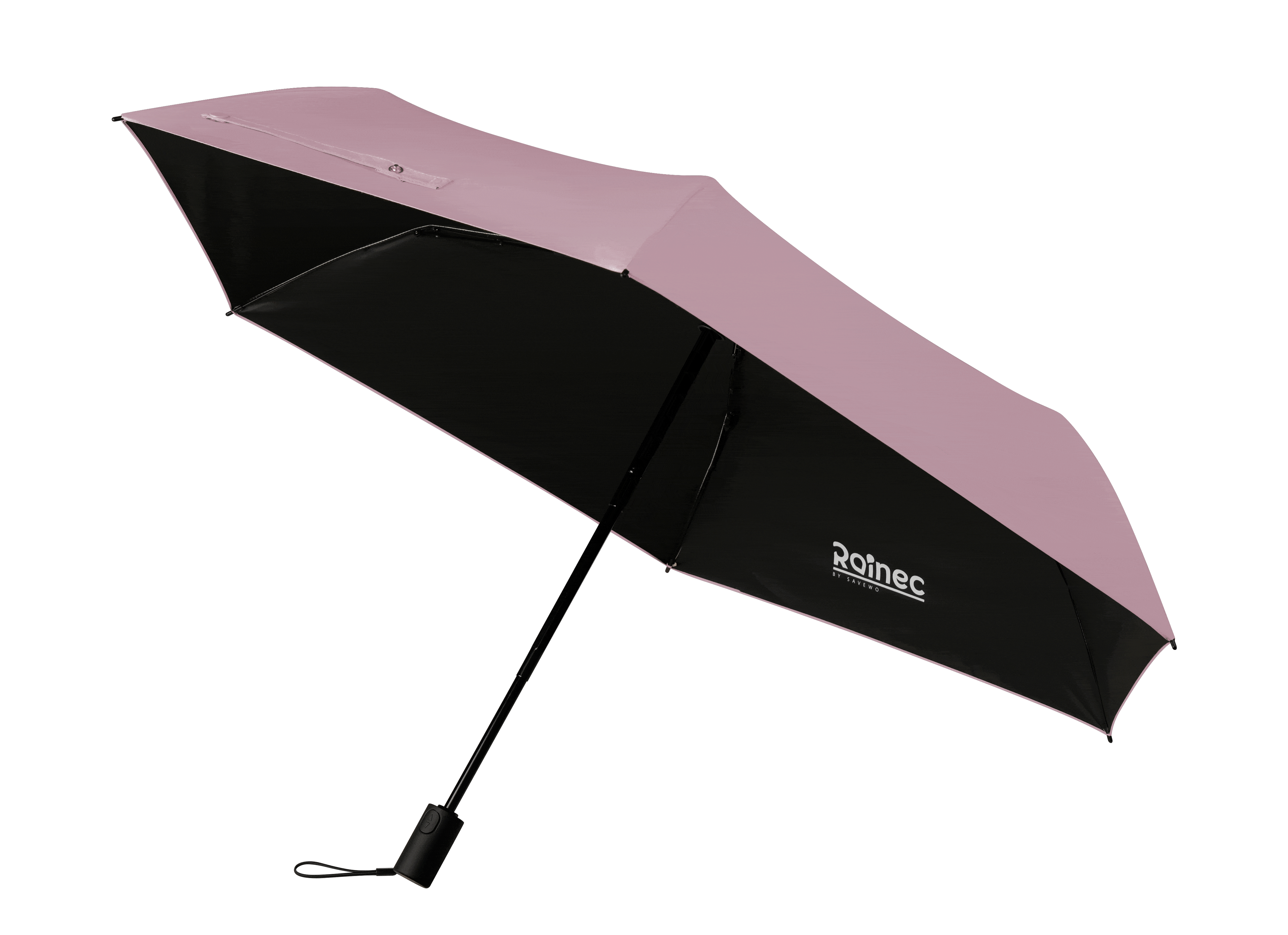 Rainec Mini Pro 超輕防回彈自動摺傘 花瓣色